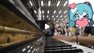千本櫻－台鐵台南站公共鋼琴演奏